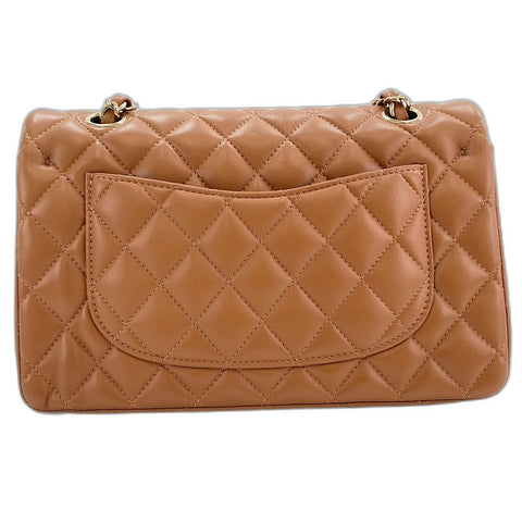 CHANEL Matelasse 23 Shoulder Bag lambskin Brown WS32642