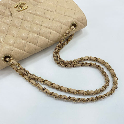CHANEL Matelasse 25 Shoulder Bag beige WS32644