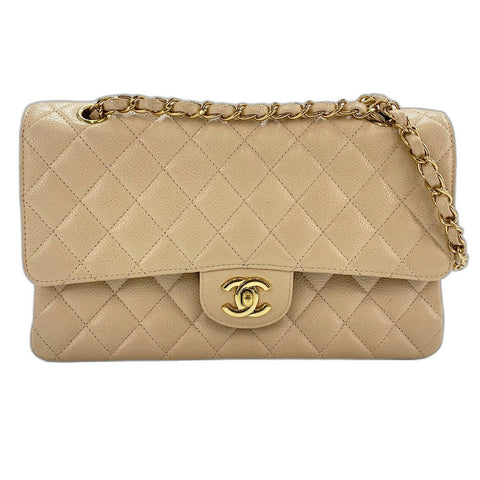 CHANEL Matrasse 25 Shoulder Bag beige WS32644