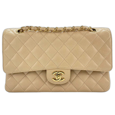 CHANEL Matelasse 25 Shoulder Bag beige WS32644