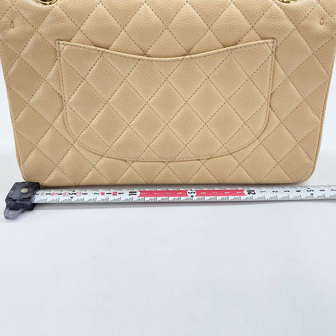 CHANEL Matelasse 25 Shoulder Bag beige WS32644