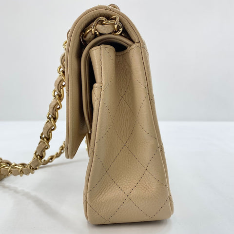 CHANEL Matelasse 25 Shoulder Bag beige WS32644