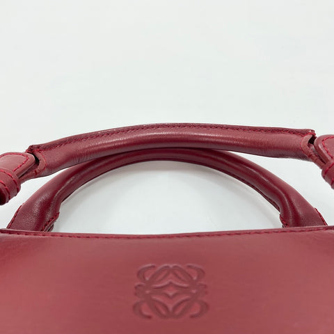 LOEWE Anagram Kamossiwo Handbag leather Red WS32646