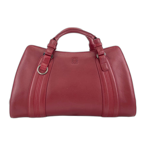 LOEWE Anagram Kamossiwo Handbag leather Red WS32646