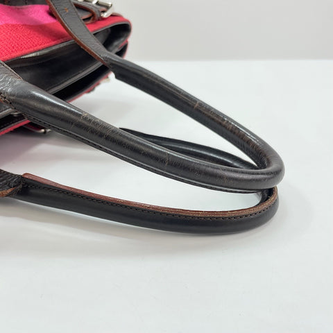 LOEWE anagram Handbag leather Brown WS32647