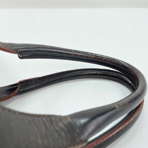 LOEWE anagram Handbag leather Brown WS32647
