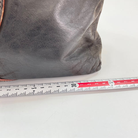LOEWE anagram Handbag leather Brown WS32647