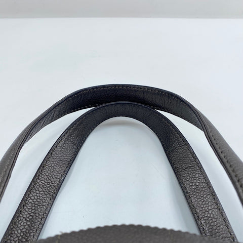 CHANEL Chocolate bar 23 Tote Bag lambskin black WS32650
