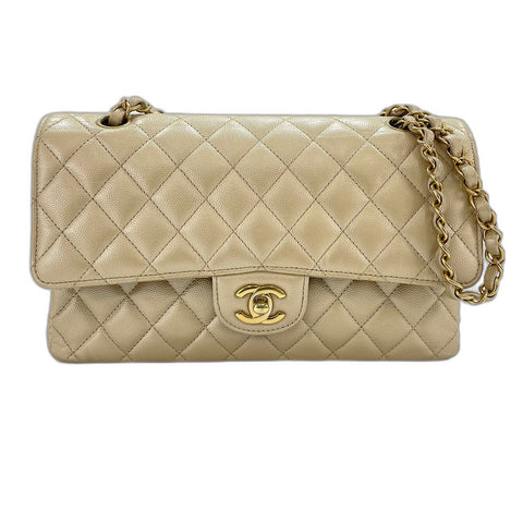 CHANEL Matrasse 25 Shoulder Bag beige WS32651