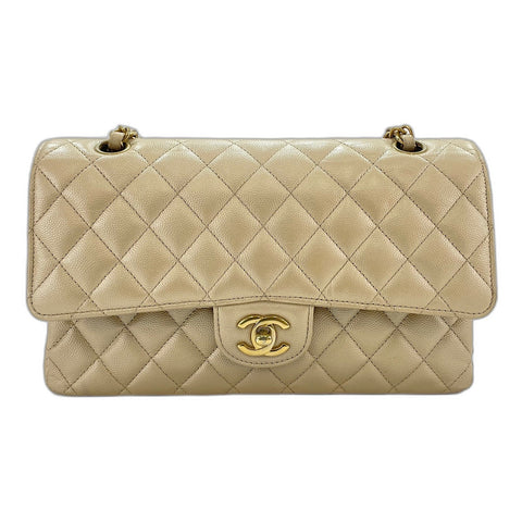 CHANEL Matrasse 25 Shoulder Bag beige WS32651
