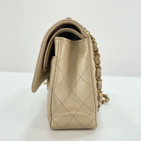 CHANEL Matrasse 25 Shoulder Bag beige WS32651