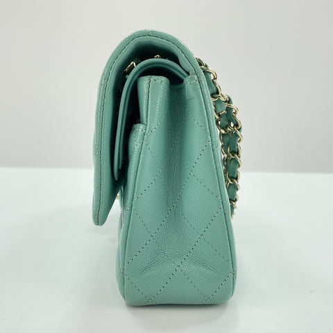 CHANEL Matrasse 25 Shoulder Bag green WS32652