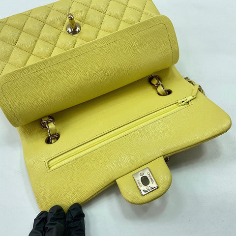 CHANEL Matrasse 23 Shoulder Bag yellow WS32653