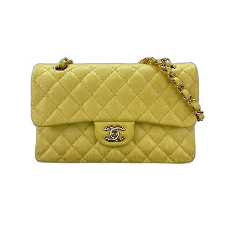 CHANEL Matrasse 23 Shoulder Bag yellow WS32653