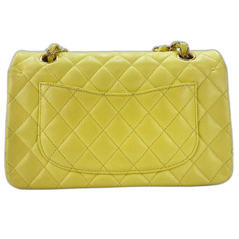 CHANEL Matrasse 23 Shoulder Bag yellow WS32653