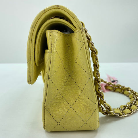 CHANEL Matrasse 23 Shoulder Bag yellow WS32653