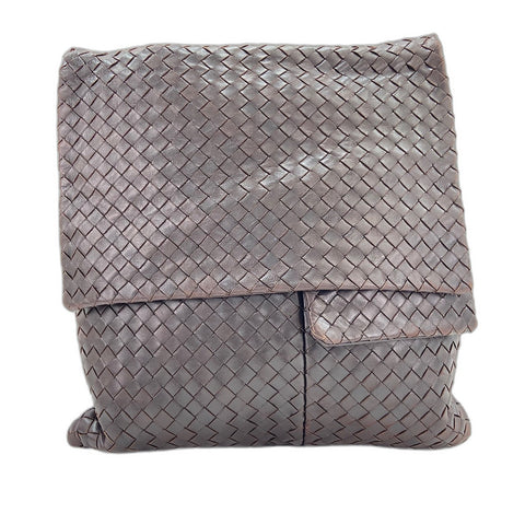 BOTTEGAVENETA INTRECCIATO Shoulder Bag leather Brown WS32657