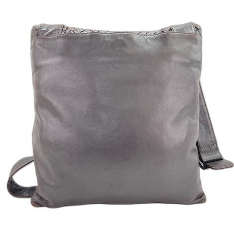 BOTTEGAVENETA INTRECCIATO Shoulder Bag leather Brown WS32657