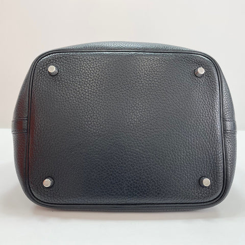 HERMES Picotan Lock PM Handbag black WS32659