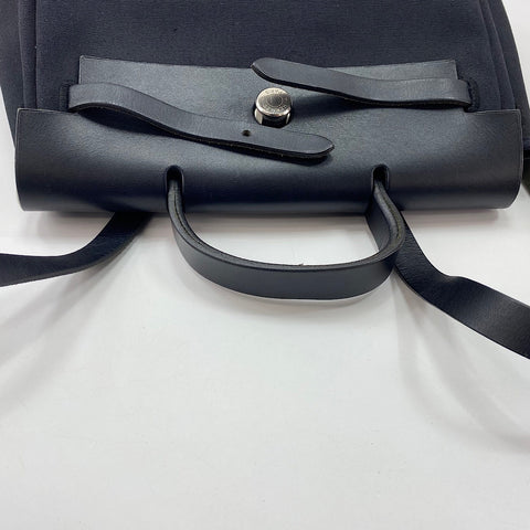 HERMES HerbagPM Tote Bag black WS32661