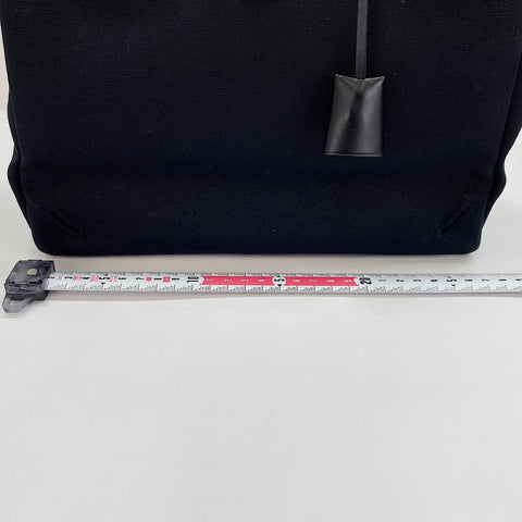 HERMES HerbagPM Handbag black WS32662