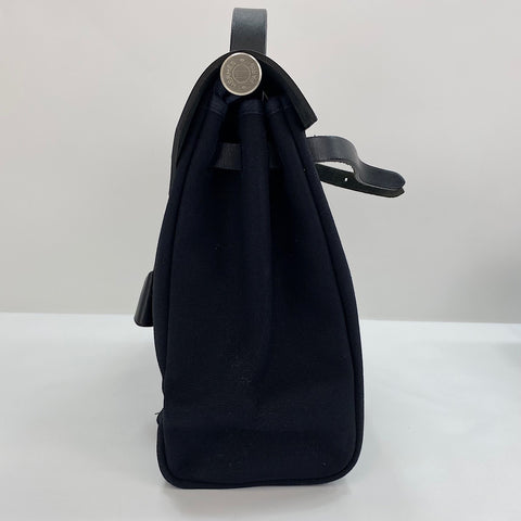 HERMES HerbagPM Handbag black WS32662