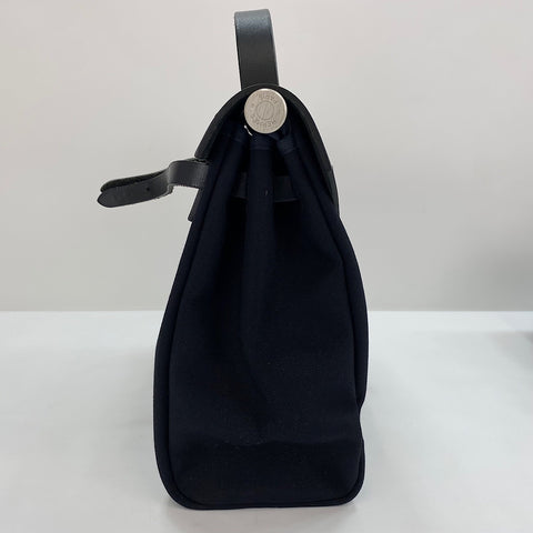 HERMES HerbagPM Handbag black WS32662