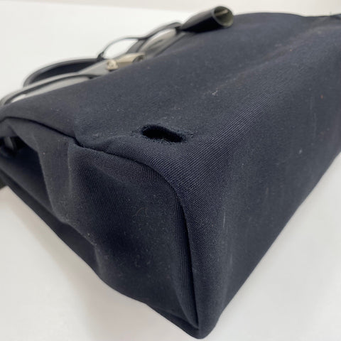 HERMES HerbagPM Handbag black WS32662