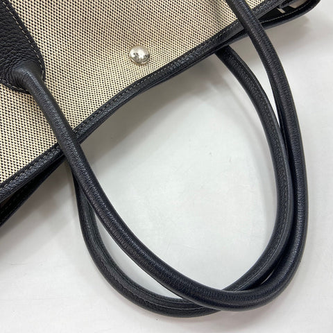 HERMES Optical H Garden Party PM Tote Bag Tower ash gray WS32663