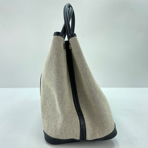 HERMES Optical H Garden Party PM Tote Bag Tower ash gray WS32663