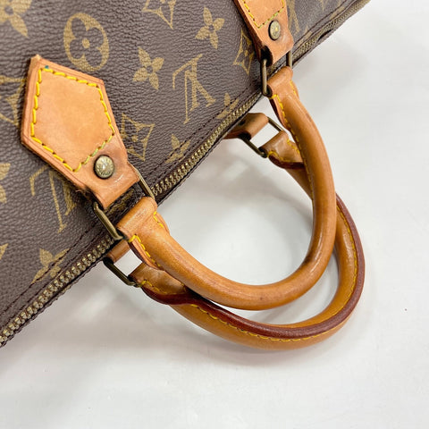 LOUIS VUITTON Speedy 40 Handbag Brown WS32664