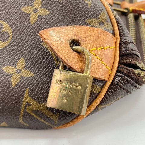 LOUIS VUITTON Speedy 40 Handbag Brown WS32664