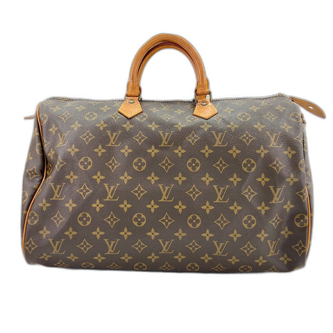 LOUIS VUITTON Speedy 40 Handbag Brown WS32664