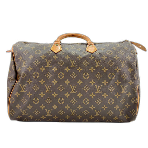 LOUIS VUITTON Speedy 40 Handbag Brown WS32664
