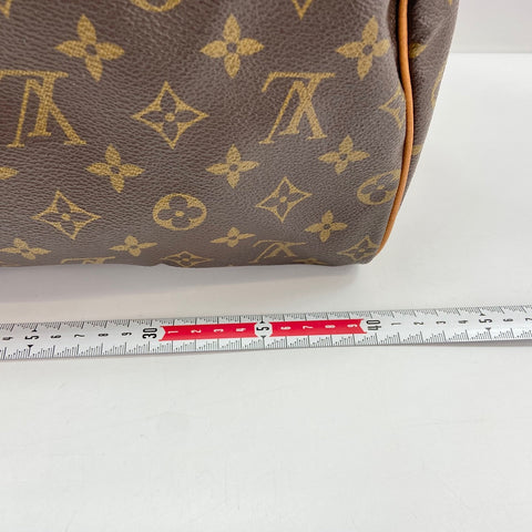 LOUIS VUITTON Speedy 40 Handbag Brown WS32664
