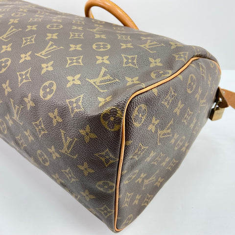 LOUIS VUITTON Speedy 40 Handbag Brown WS32664