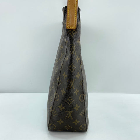 LOUIS VUITTON Looping GM Handbag Brown WS32665