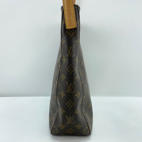 LOUIS VUITTON Looping GM Handbag Brown WS32665