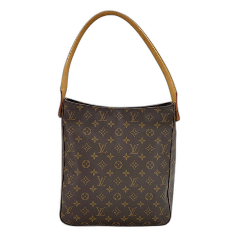 LOUIS VUITTON Looping GM Shoulder Bag Brown WS32667