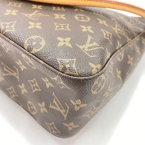 LOUIS VUITTON Looping GM Shoulder Bag Brown WS32667