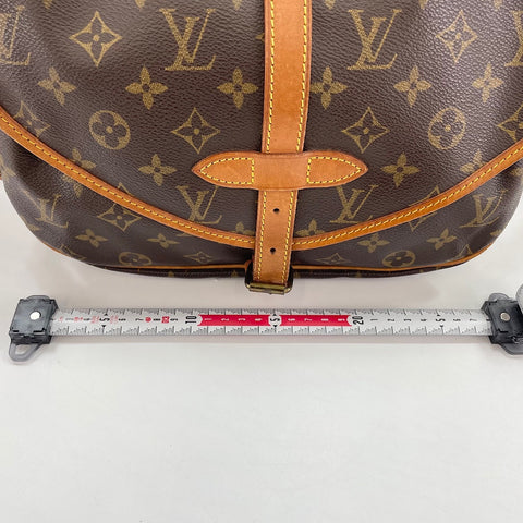 LOUIS VUITTON Saumur 30 Shoulder Bag Brown WS32668