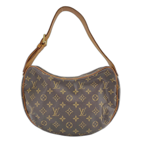 LOUIS VUITTON Croissant MM Shoulder Bag Brown WS32670