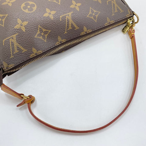 LOUIS VUITTON Pochette Accessoires Handbag Brown WS32672
