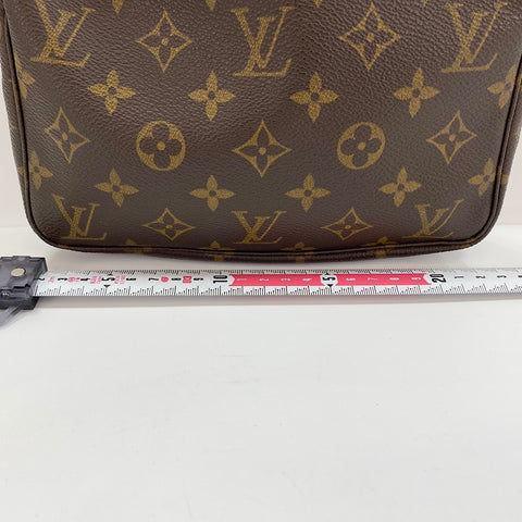 LOUIS VUITTON Pochette Accessoires Handbag Brown WS32672