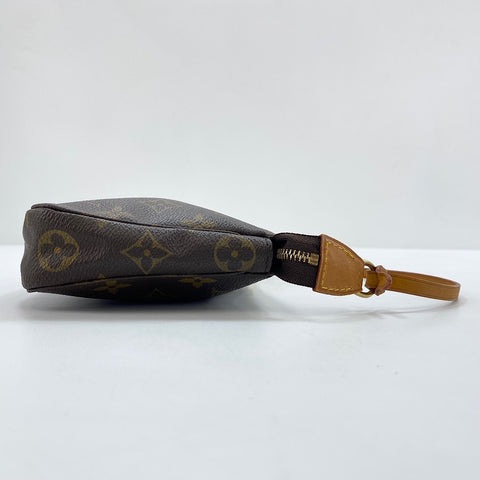 LOUIS VUITTON Pochette Accessoires Handbag Brown WS32672