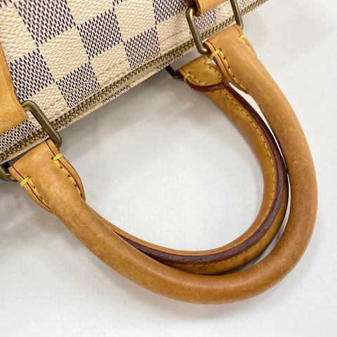 LOUIS VUITTON Speedy 25 Handbag white WS32677