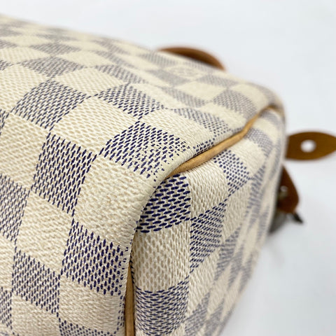 LOUIS VUITTON Speedy 25 Handbag white WS32677
