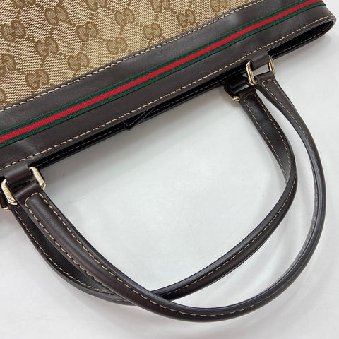 GUCCI Mayfair Handbag beige WS32678