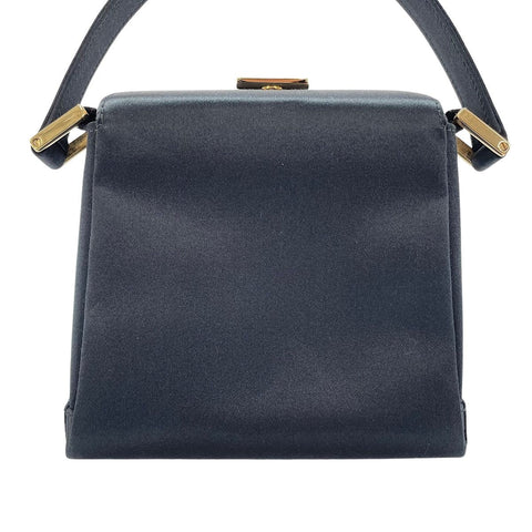 GUCCI Top handle Handbag Satin black WS32682