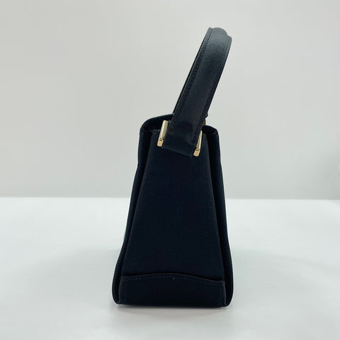 GUCCI Top handle Handbag Satin black WS32682